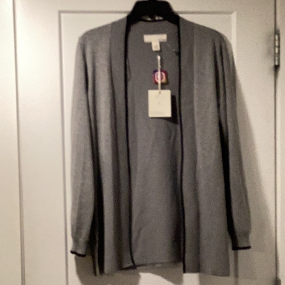 Gray By Design Open-Front Women's‎ Sweater
